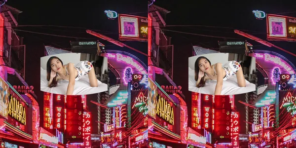 JohnTronBargirls - SexLikeReal - Bew - 平らな胸のバーガールが初めてのポルノに出演！4096p