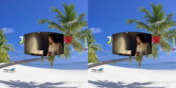 JohnTron VR - リリー - ぽっちゃりタイ人学生は見た目ほど純粋ではない 2880p
