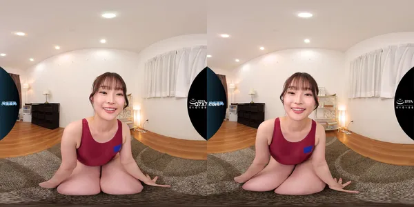 [8KVR] AQUMA-071 [VR]競泳水着ぶっかけオナサポ