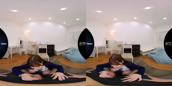 [8KVR] AQUBE-048 [VR]クソ雑魚オジを小バカにしながら踏みつけるのがだ～い好き！メスガキ娘の白ソックスフェチclub 上坂めい