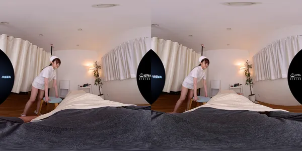 [8KVR] AQUCO-075 [VR]叱られ特化！消灯後の病室でオナニーしているボクを軽蔑した目で叱りながら抜いてくれるオナサポナース 桐香ゆうり