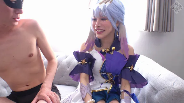 [Robin][SHC-121][Getchu-item4063359][4K]ロビン(19)/現役女子大学生/コスプレイヤー/崩スタ/ホヨバ/Robin/調和の歌姫/低身長143cm/爆美少女/長舌ベロ/異常潮吹き体質/邪智/轟音オホ声/口内射流精精/種付け/生中出し