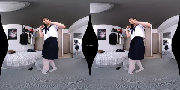 CRVR-363 [VR][8KVR]「先生に言われた通り制服で来たよ…」控えめな性格の教え子は隠れ巨乳！抱き心地満点の極上ボディを持つ制服女子と放課後中出しエッチ なつみ柑奈