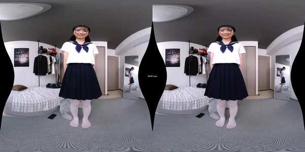 CRVR-363 [VR][8KVR]「先生に言われた通り制服で来たよ…」控えめな性格の教え子は隠れ巨乳！抱き心地満点の極上ボディを持つ制服女子と放課後中出しエッチ なつみ柑奈