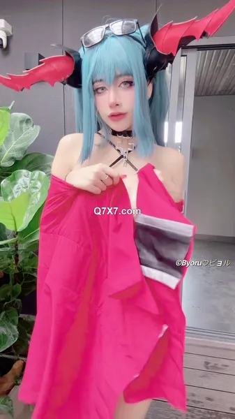 Byoru 4K Cosplay Azur Lane Sexy Demon With Huge Tits