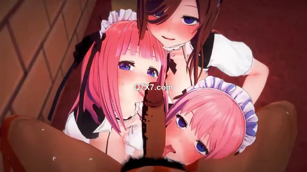 [Pixiv Fanbox][Peh-koi] [高画質版あり]五等分のセフレ コスプレえっち編⑦～エロメイド・一花・二乃・三玖 4P～ [2024-07-02]