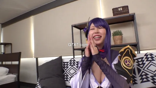 [FHD] COSX-061 神乳Iカップキレカワ系レイヤーみうちゃん！雷の神、チ●ポに負けて中出しを許す！