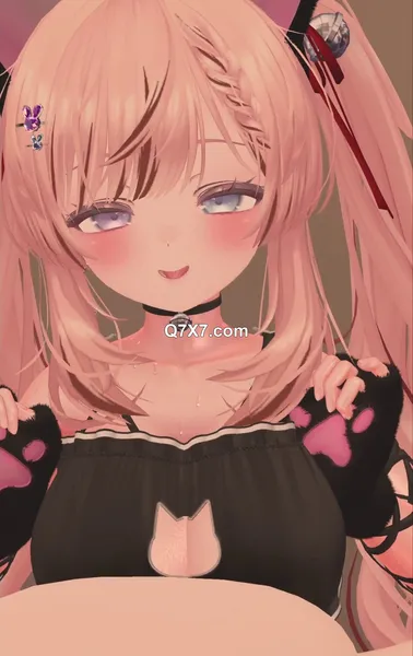 [fantia][はるはね屋] [ボイス有り][R18動画]猫耳サキュバスと寝起き密着ぷにパコ交尾♪