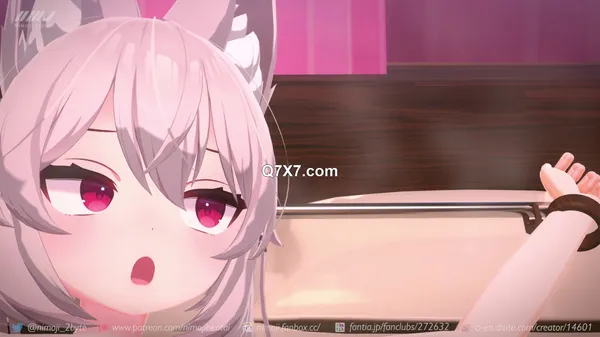 [Pixiv Fanbox][にもじ-Nimoji] 拘束カリンをマヌカと舞夜が手マン・顔騎・クンニで潮吹きさせる！