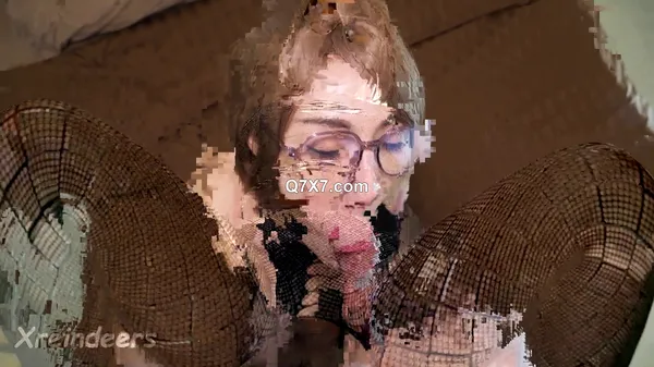 xReindeers 4K UNCENSORED Big Tit Nerd Knows How to Ride Cock