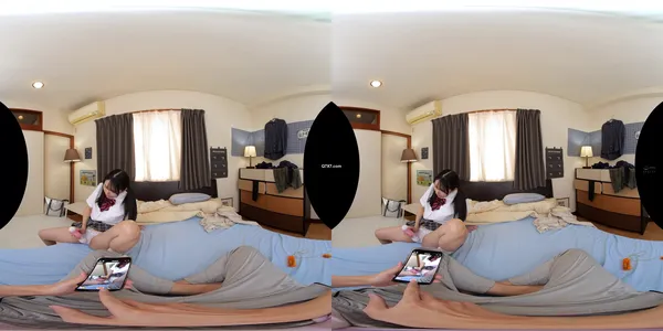 [8KVR] SAVR-597 [VR]玩具アクメ堕ち 生意気なメスガキ妹に理解らせピストン 皆月ひかる