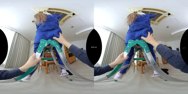 [8KVR] SAVR-628 [VR]元ヤンのエアコン修理業者さんに叱られながら死ぬほどオンナを味わった童貞のボク AIKA