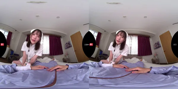 [8KVR] SIVR-407 [VR]骨折してオナニーできないオレ（兄）の代わりにこっそり戸惑い恥じらいながらも性処理してくれるブラコン妹ナース×天井特化×おっぱい超揺れ騎乗位 村上悠華