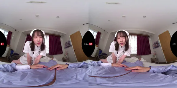 [8KVR] SIVR-407 [VR]骨折してオナニーできないオレ（兄）の代わりにこっそり戸惑い恥じらいながらも性処理してくれるブラコン妹ナース×天井特化×おっぱい超揺れ騎乗位 村上悠華
