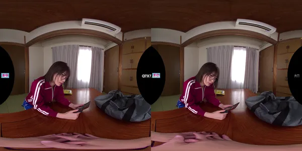 [8KVR] HNVR-140 [VR]実家暮らしのアラサーニート喪女姉ちゃんが...エロい！ 美谷朱音