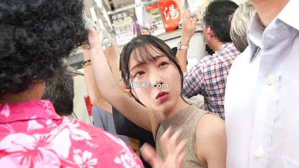 [1080p]NHDTC-801 「今すぐキスしたら電車でエッチしてもいいよ」中年オヤジを惑わせる小悪魔べろちゅう娘 ポニテ女子