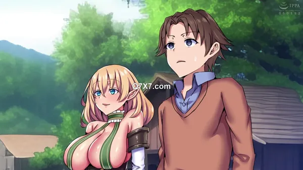 [1080p][極彩花夢] エルフに雌の喜びを教える話。無知で無垢な爆乳美人エルフ娘たちと本物の交尾をする [WEBRip][1080P]