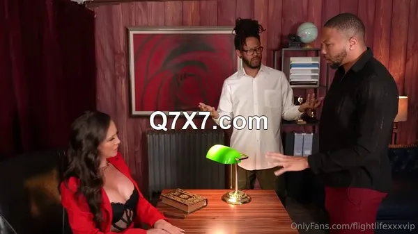 OnlyFans - Cherie Deville - Gets fucked by 2 big dicks