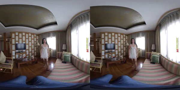 JohnTron VR - SexLikeReal - Mind - デカ尻の小柄なセールスレディは見知らぬ人とヤるのが大好き 2880p