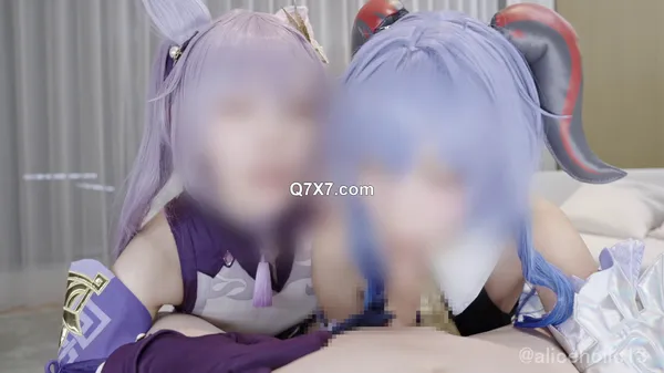 [1080p][fantia-3016602][ありすほりっく Aliceholic13] 💜💙刻〇＆甘〇の発情淫乱ハーレム3P♥ 欲求不満な二人の「肉ディルドペット」として何度イっても止まらないっ！！ノンストップ欲情痴女プレイで大量搾精♥
