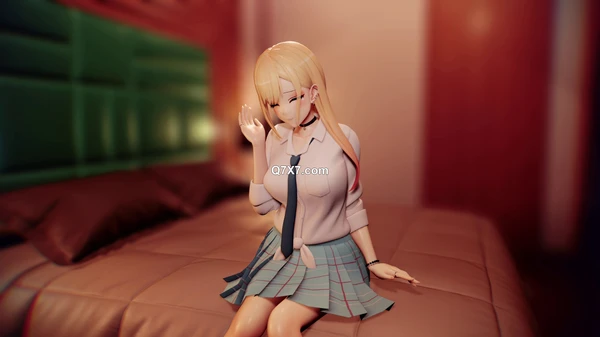 [2k]Marin – Want to see it My ahegao [60fps] [1440p] 〖Ngon_MMD〗