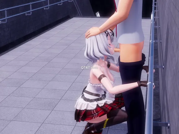 (同人アニメ)[241224][toutetu_03] 地下鉄出口にてシャチの娘といかがわしい行為の疑い。前編（本編）