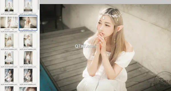 [Pure Media]系列韓國美女性感寫真合集05(161-200)。露點超高清。共40套  5190圖.4V