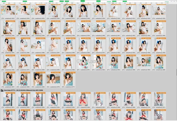 [korean girl]Hana Song (송하나)。韩国性感美女17套写真。[1190P]