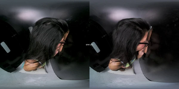 SexLikeReal - Laura Love - Petite Latina Squirts Like Crazy Inside The GloryHole 3072p