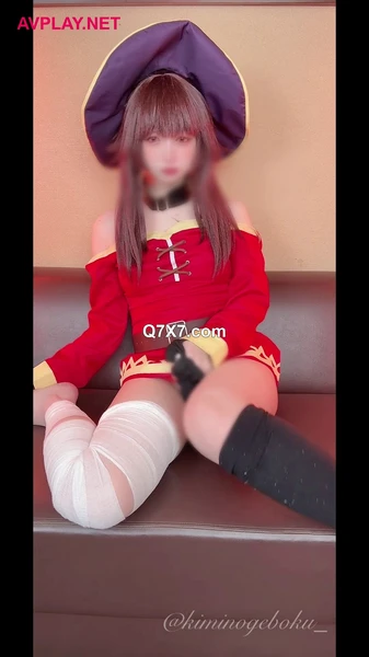 《限定価格❤️》限定価格❤️この◯ばめぐ◯んのコスプレで♡上も下も❤︎中とクリを同時に玩具で…イキまくり4点お◯にー動画❤️‍🩹