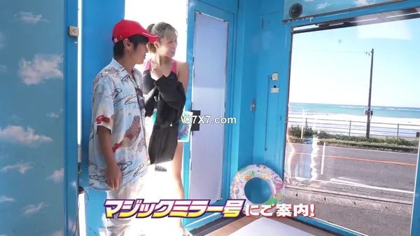 [1080p]SVMGM-035 マジックミラー号ハードボイルド ビ〇トコインで一発当てたチビの俺が目前の海で高身長ビーチバレー娘をナンパ！素肌と水着の隙間にチン★コキお願い！最後は、低身長コンプレックス解消のナマ中出し！！