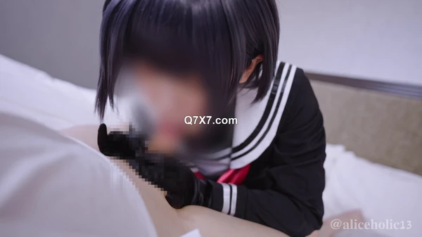 [1080p][Aliceholic13 ありすほりっく][fantia-1476202] 🖤制服コスで生◯メ搾精フェチ動画