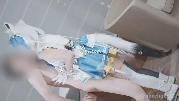 [1080p][Aliceholic13 ありすほりっく][fantia-2386382] 💙🤍ライブ直前発情アイドル生子宮に精子注入、ケモ耳コスプレアイドルとライブ衣装着たままイチャラブ中◯しえっち