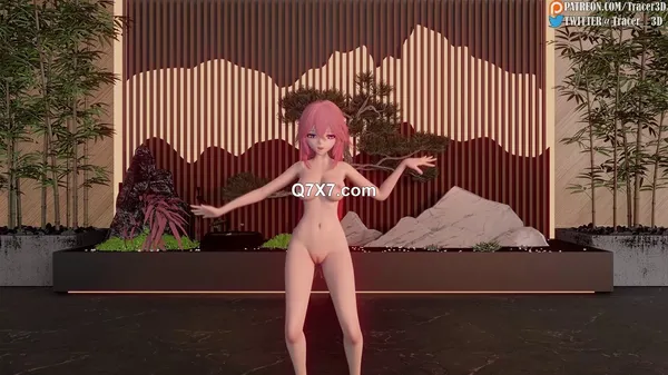 [1080p][NEW][MMD][UNCENSORED] ❤️ R18 八重神子 nude Yae miko 60FPS ( my work ) ( 原神 Genshin impact ) PATREON ❤️ FullHD hentai 3D