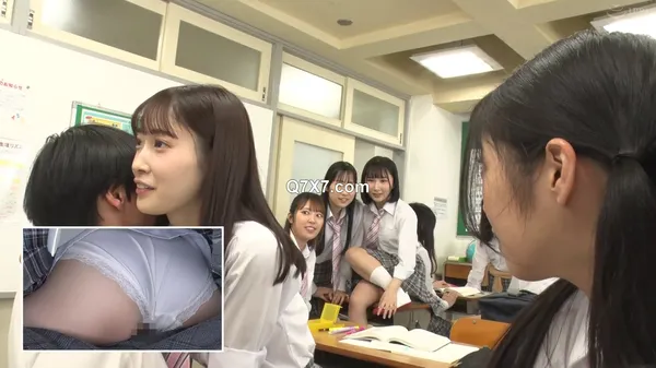 [1080p]HUNTB-735 『バレずにイケる？』教室でスカート内ちょいハメSEX！エッチな女子〇生の間で流行ってます！教室で小悪魔女子による休み時間＆放課後の危険な遊び