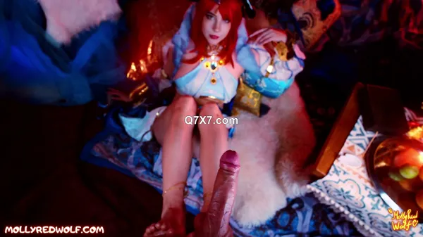 [1080p]ManyVids 2023 MollyRedWolf Genshin Impact Nilous Kinky Dance Will Make You Cum Twice XXX MP4-H265