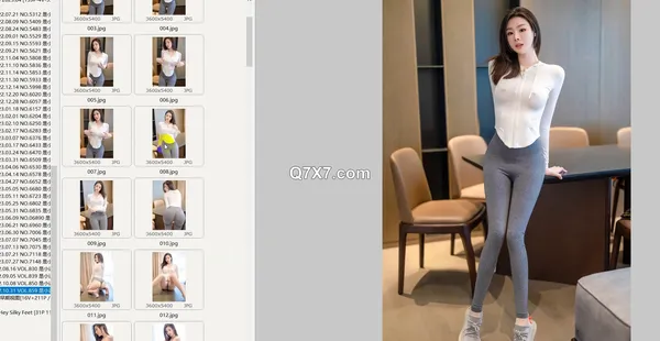 [国模]是小逗逗DouDou。玉足黑色丝袜气质反差婊。41套写真 3453P 16V