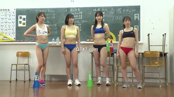 [1080p]HUNTB-631 校内合宿中の女子陸上部員と中出ししまくり夢のハーレム乱交！ストレス解消はただ1人の男子部員のボクの絶倫デカチ○ポだけ！女子は練習漬け禁欲生活